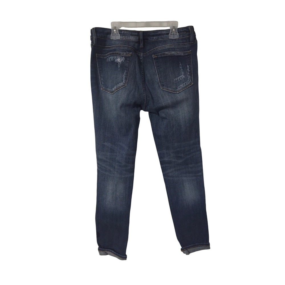 VIGOSS Jagger Skinny Jeans Distressed Dark Wash Women's Size 30 - Picture 2 of 4
